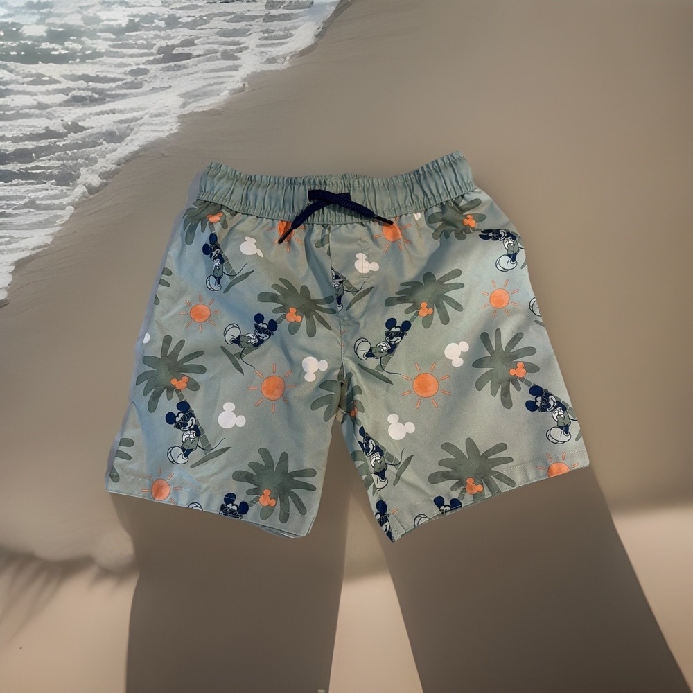 Mickey Mouse Swim Trunks 5T